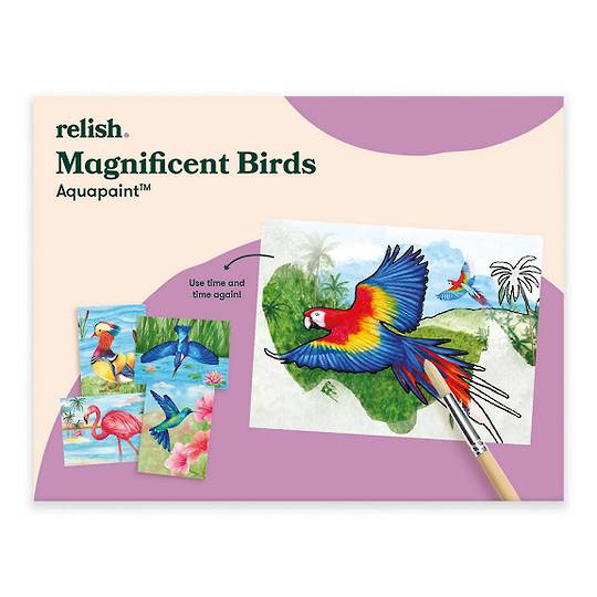 Magnificient Birds  Aquapaint